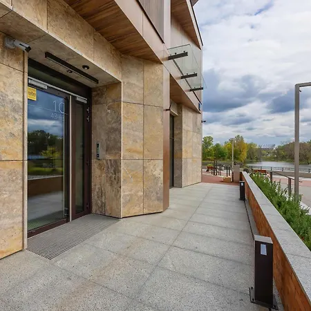 Port Praski Modern With Ac By Renters Prestige Apartman Varsó